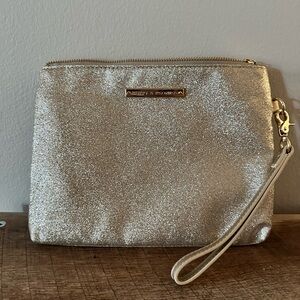 Poppy & Peonies gold sparkly Elegant Clutch